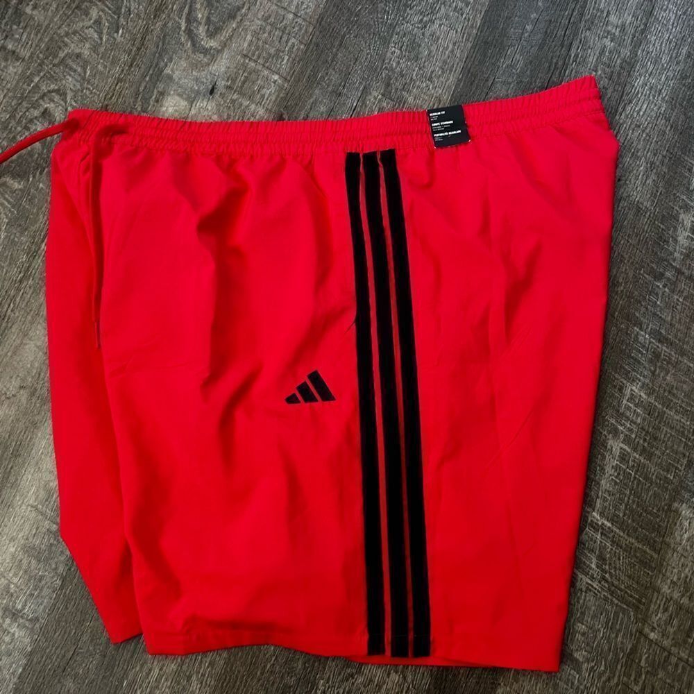 Adidas Essentials 3-Stripes Chelsea Sportswear‎ Shorts-Size 4XL Tall